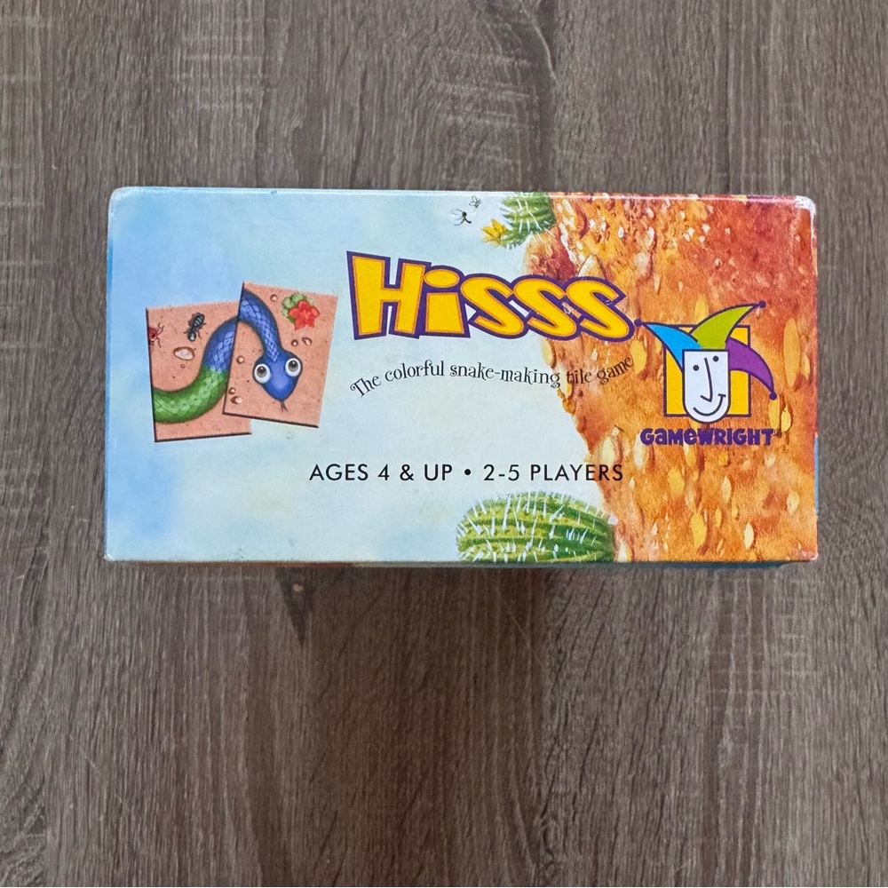HISSS The Colorful Snake Making Tile Matching Game Gamewright - Picture 4 of 6